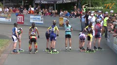 MediaID=37464 - 36. Int. Speedskating Kriterium Gross-Gerau 2014 - Junior B women, 1.000m final 1