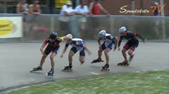 MediaID=38094 - Int. Speedskating Event Mechelen 2016 - Senior men, 500m sprint semifinal2