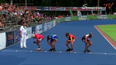 MediaID=38247 - European Championship 2016 - Junior B women, 500m final