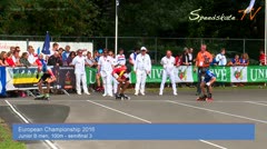 MediaID=38295 - European Championship 2016 - Junior B men, 100m semifinal1