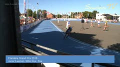 MediaID=38364 - Flanders Grand Prix 2016 - Junior A women, 300m time final