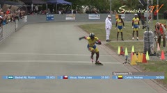 MediaID=38418 - 39. Int. Speedskating Kriterium Gross-Gerau 2017 - Senior women, 300m time final