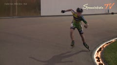 MediaID=38549 - Int. Speedskating Event Mechelen 2017 - Cadet men, 300m time final