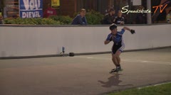 MediaID=38577 - Int. Speedskating Event Mechelen 2017 - Cadet men, 300m time final