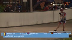 MediaID=38605 - Int. Speedskating Event Mechelen 2017 - Junior B women, 300m time final