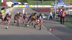 MediaID=38632 - 12.Int. Speedskate Kriterium Wörgl - Senior women, 5.000m points final