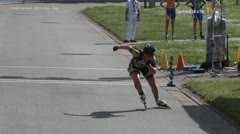 MediaID=38721 - 40. Int. Speedskating Kriterium Gross-Gerau 2018 - Cadet women, 300m time final