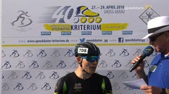 MediaID=38758 - 40. Int. Speedskating Kriterium Gross-Gerau 2018 - Junior Men, 300m time final