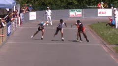 MediaID=38771 - 40. Int. Speedskating Kriterium Gross-Gerau 2018 - Junior men, 500m quaterfinal3
