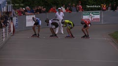 MediaID=38797 - 40. Int. Speedskating Kriterium Gross-Gerau 2018 - Senior women, 500m final