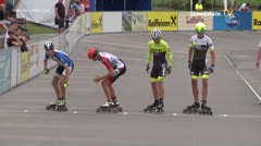 MediaID=39004 - 13.Int SpeedskateKriterium/Europacup Wörgl - Youth Men, 500m final