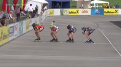 MediaID=39008 - 13.Int SpeedskateKriterium/Europacup Wörgl - Youth Ladies, 500m semifinal2
