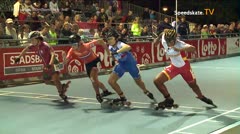 MediaID=39144 - EuropeanChampionships  Roller Speedskating - Youth Ladies, 500m TeamSprint final