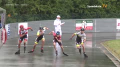 MediaID=39423 - 41. Int. Speedskating Kriterium Gross-Gerau 2019 - Junior Men, 500m semifinal2