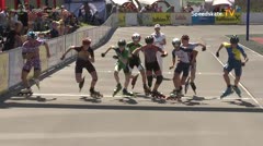 MediaID=39515 - 14.Int SpeedskateKriterium/Europacup Wörgl - Youth Men, 1.000m semifinal3