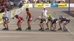 MediaID=39520 - 14.Int SpeedskateKriterium/Europacup Wörgl - Youth Ladies, 1.000m final