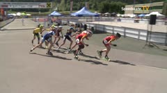 MediaID=39534 - 14.Int SpeedskateKriterium/Europacup Wörgl - Youth Ladies, 1.000m semifinal2