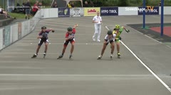 MediaID=39756 - Int SpeedskateKriterium/Europacup W - Junior Ladies, 500m quaterfinal4