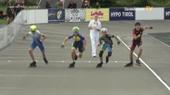 MediaID=39758 - Int SpeedskateKriterium/Europacup W - Cadet men, 500m semifinal2