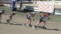 MediaID=39788 - Int SpeedskateKriterium/Europacup W - Cadet women, 500m final