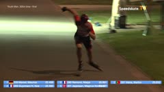 MediaID=39861 - Int. Speedskating Kriterium Gross-Gerau 2022 - Youth Men, 300m time final