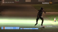 MediaID=39863 - Int. Speedskating Kriterium Gross-Gerau 2022 - Youth Ladies, 300m time final