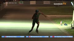 MediaID=39864 - Int. Speedskating Kriterium Gross-Gerau 2022 - Youth Men, 300m time final