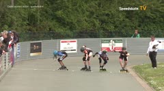 MediaID=39917 - Int. Speedskating Kriterium Gross-Gerau 2022 - Cadet women, 500m quaterfinal4