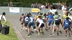 MediaID=40408 - Int. Speedskating Kriterium Gross-Gerau 2023 - senior women, 10.000m elimination final