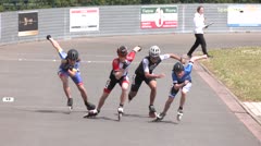 MediaID=40794 - Int. Speedskating Kriterium Gross-Gerau 2024 - Youth Men, 500m quarterfinal4